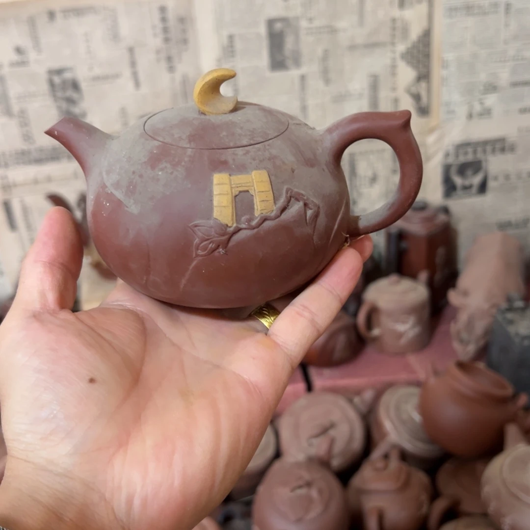 茶壶紫砂原矿紫砂壶