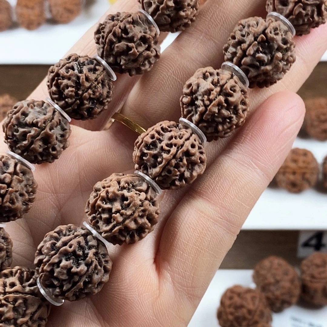 金刚菩提手串原生态6瓣小铁籽