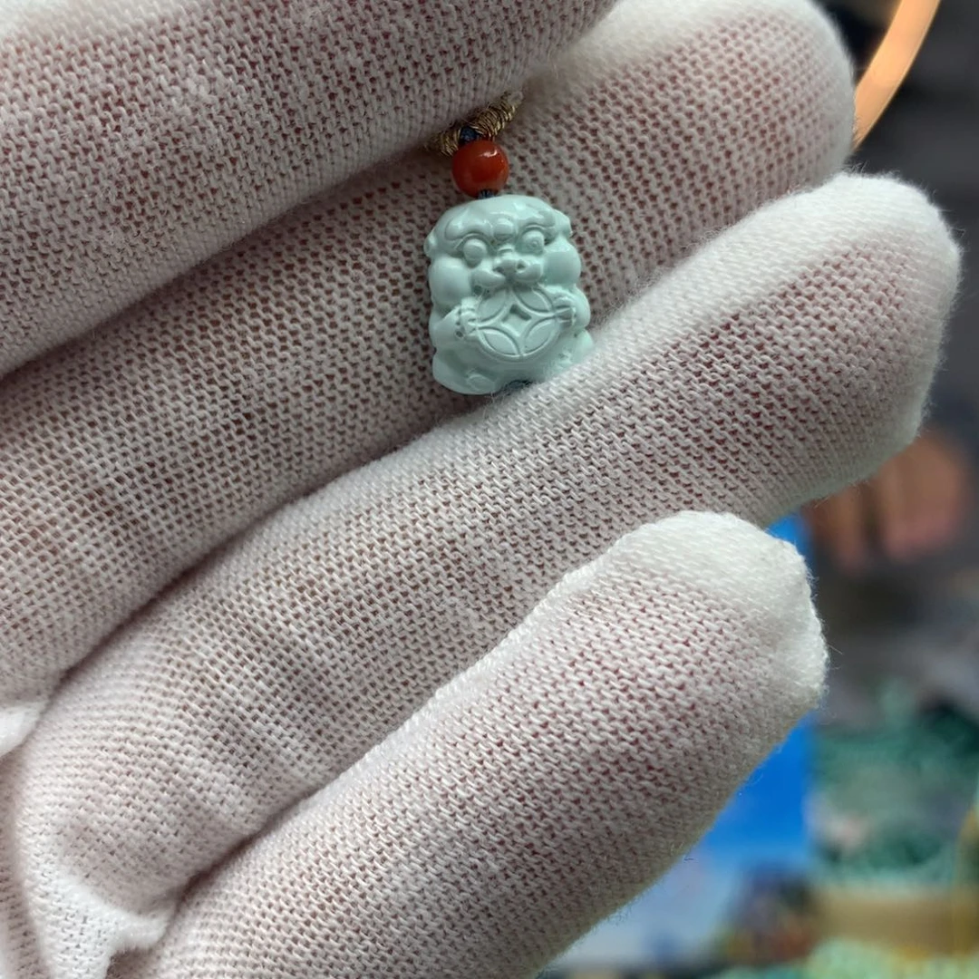 绿松石挂件未镶嵌