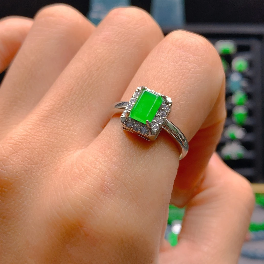 未镶嵌戒指翡翠天然翡翠