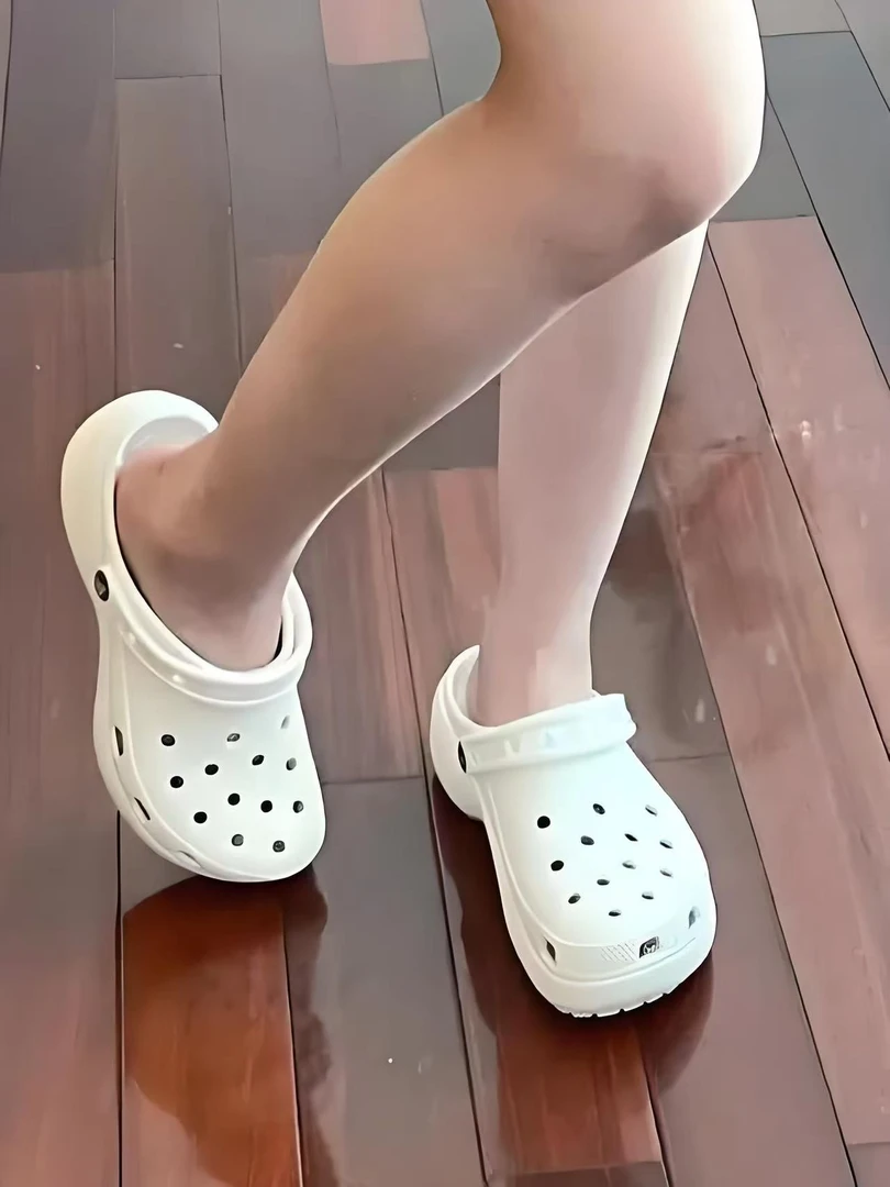 [云朵款】时尚洞洞鞋舒适百搭休闲防滑夏季拖鞋洞门外穿包头