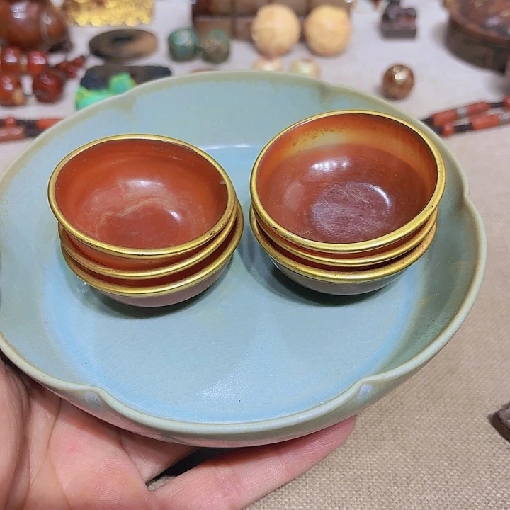 茶盏民*哥摆件等摆件摆件等