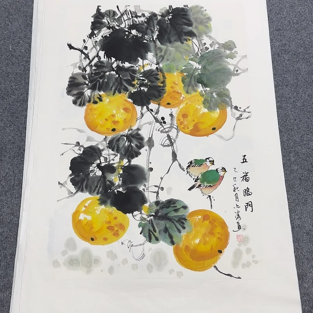 国画68*45纯手绘刘亦凌