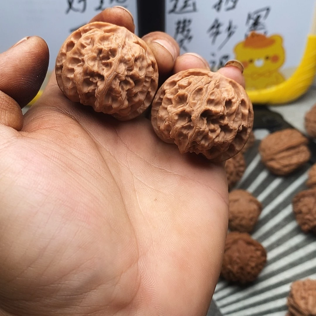 把件文玩核桃苹果圆