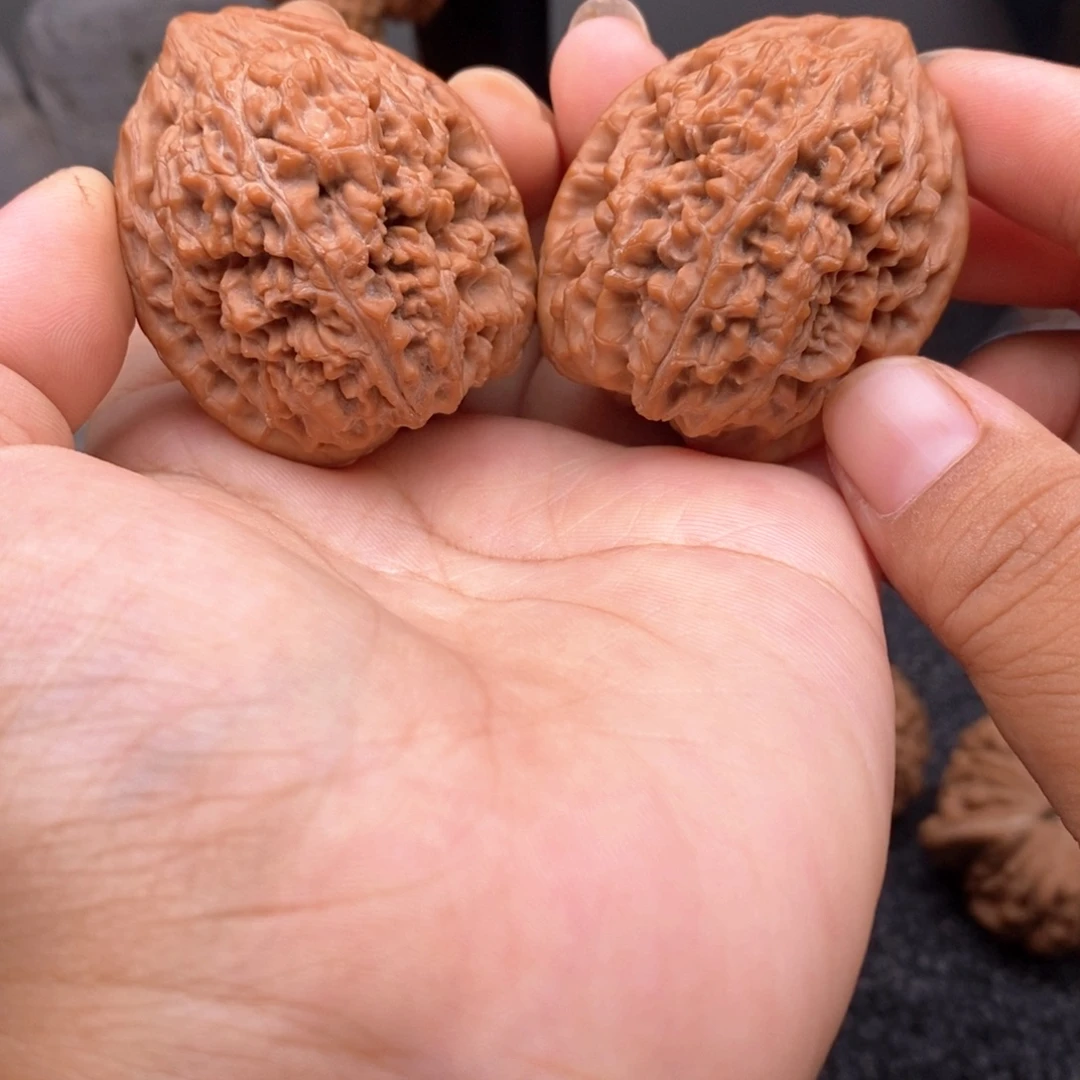 把件文玩核桃37.5大蒜头