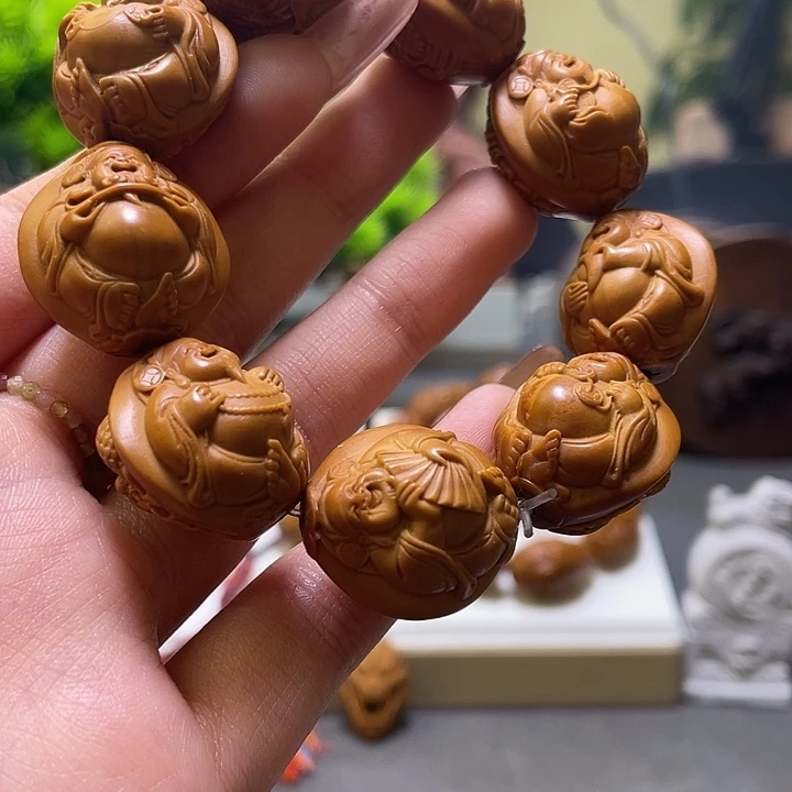 一***光吊坠橄榄核橄榄核雕