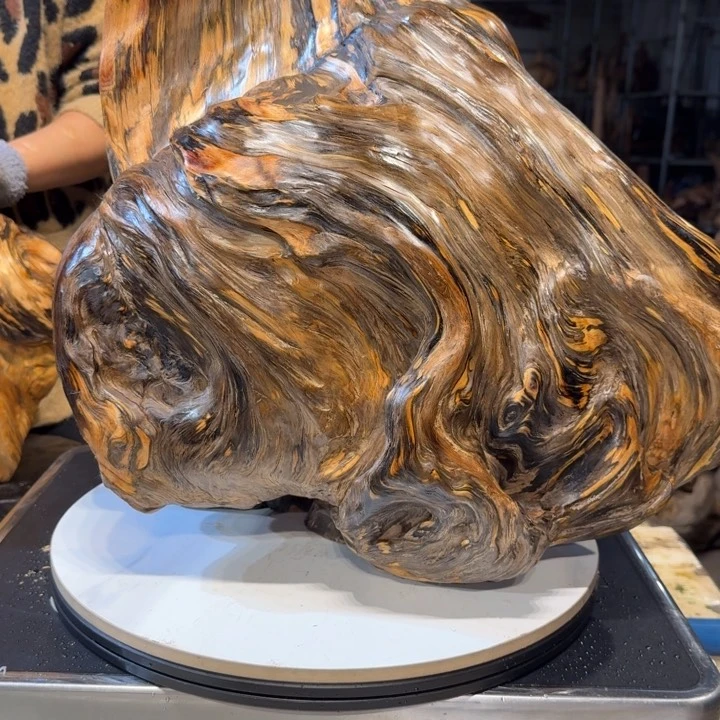 木舜**水王一刀琥珀木81