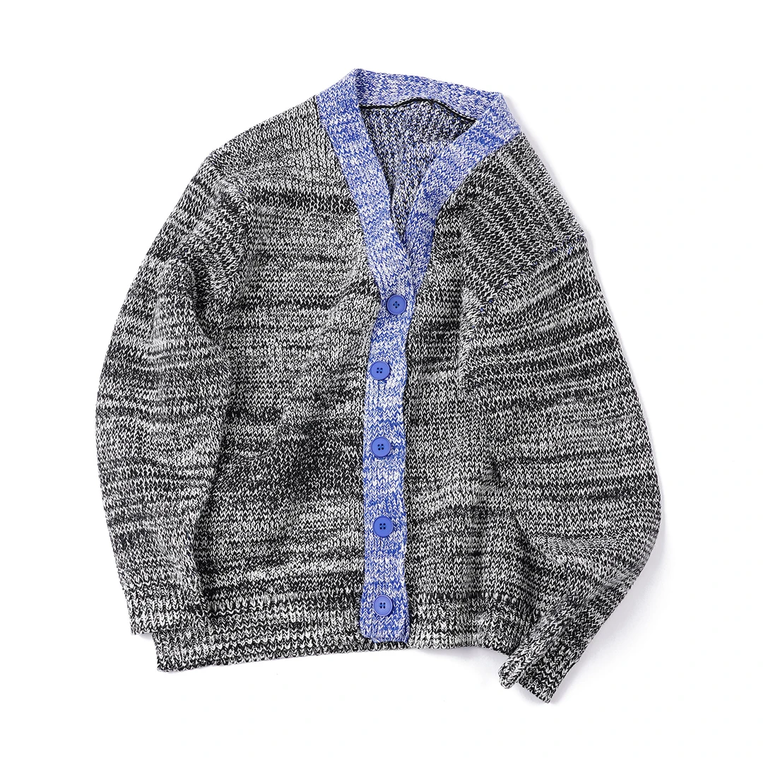 【漏肩开衫毛衣】22MY42