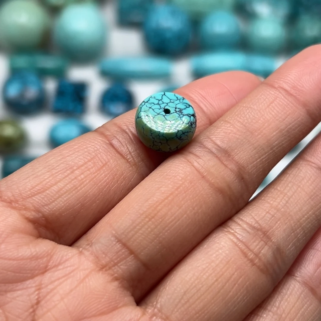 绿松石珠宝奇石未镶嵌