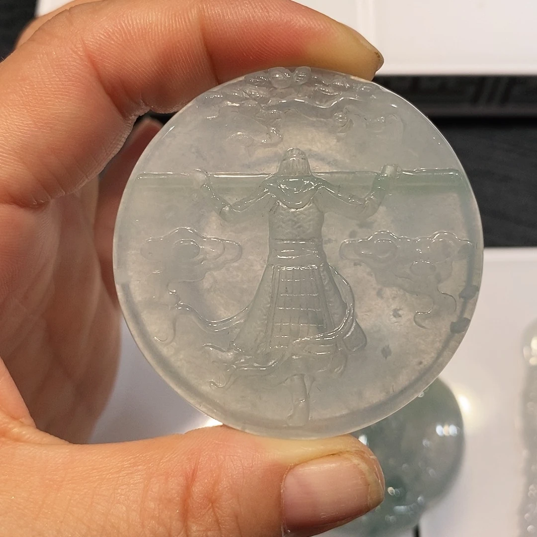翡翠未镶嵌颈饰翡翠吊坠