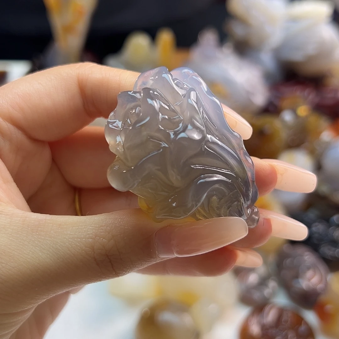 玛瑙/玉髓未镶嵌颈饰