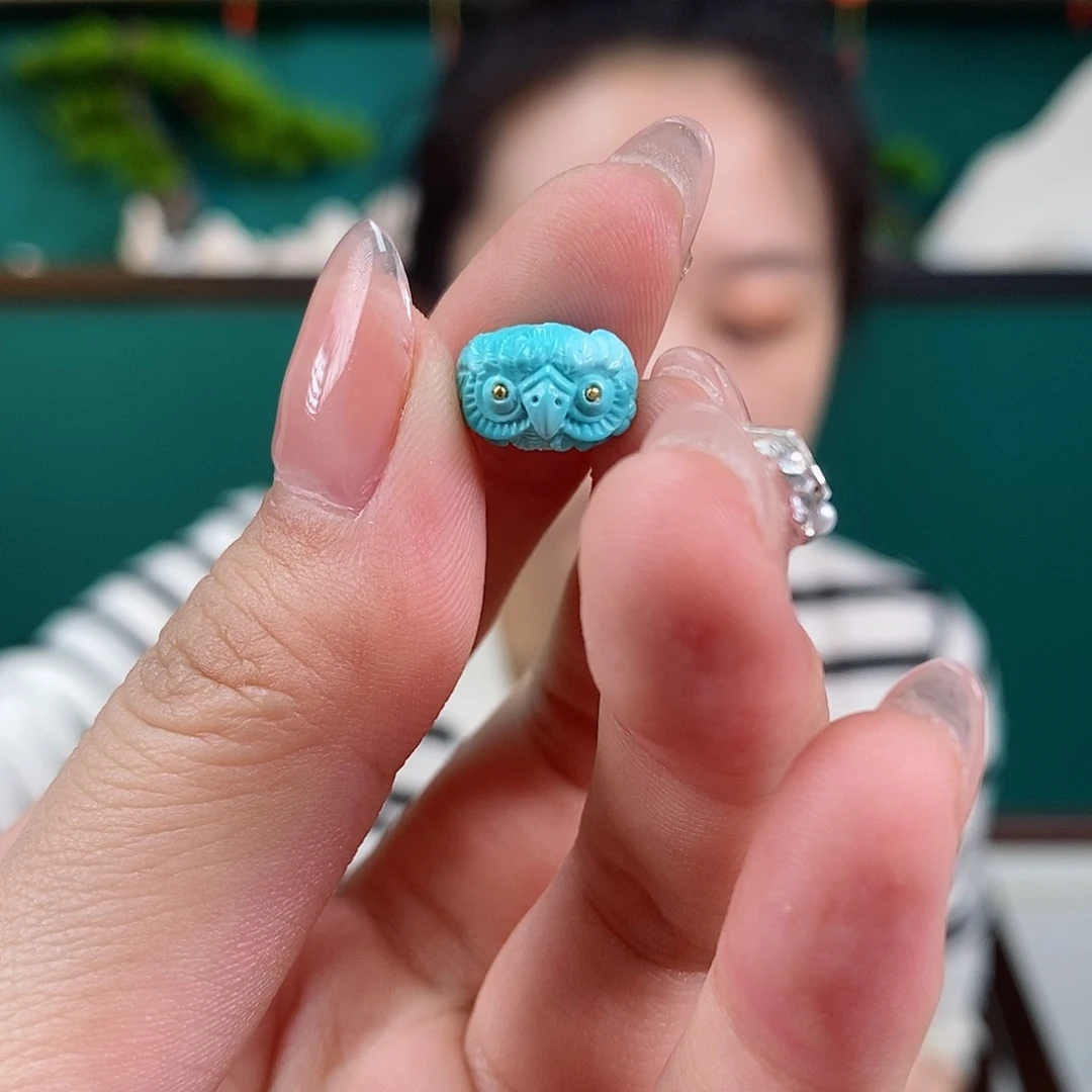 绿松石珠宝奇石未镶嵌