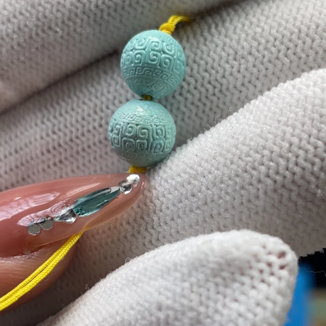 绿松石未镶嵌挂件