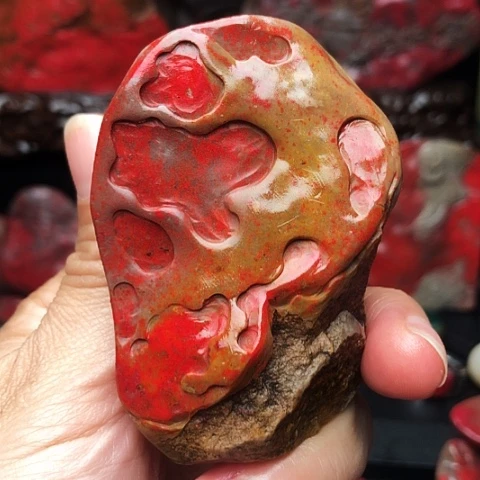 昌化鸡血石昌化鸡血石原石