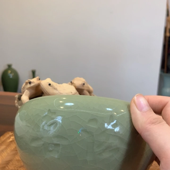 摆件龙泉青瓷茶具