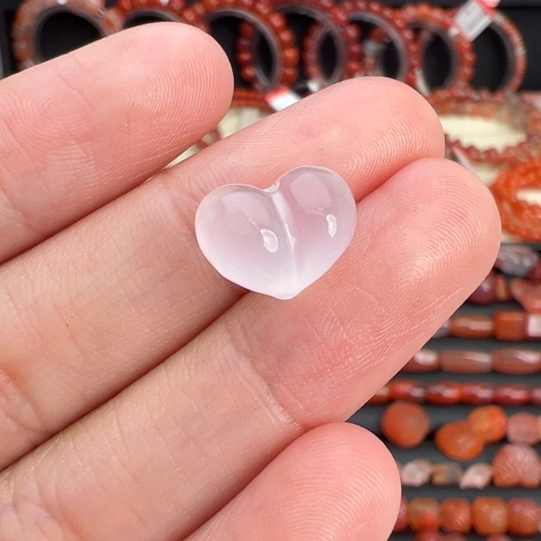 南红玛瑙未镶嵌颈饰荔枝冻屁桃