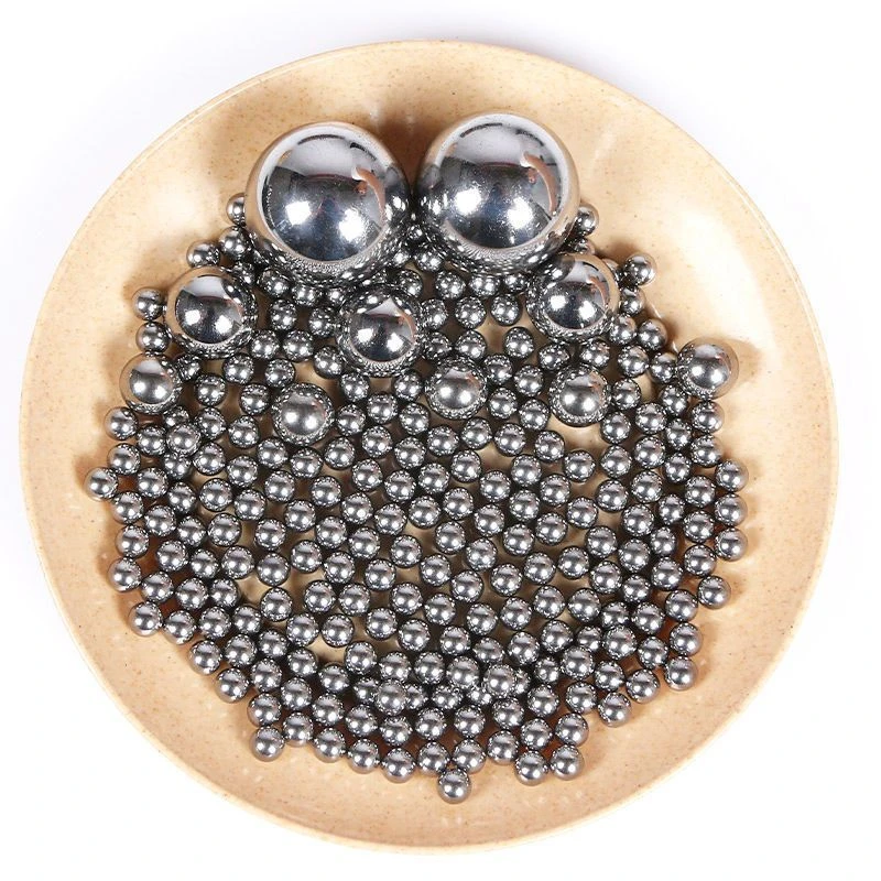 轴承钢球亮面刚珠弹珠钢珠珠子高强度高压实心钢丸防腐耐磨珠