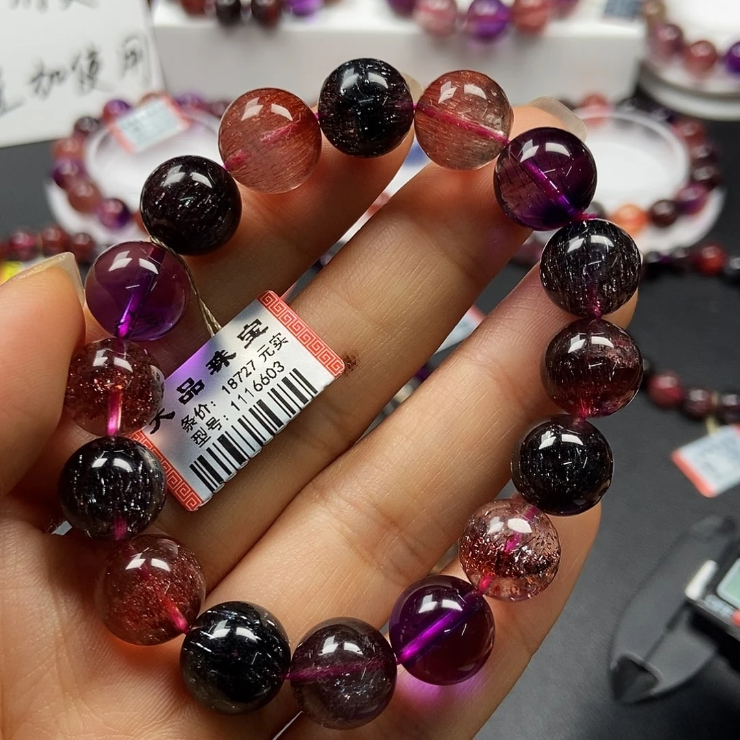 水晶未镶嵌手链12m1116603