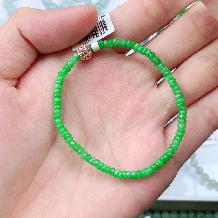 未镶嵌手链翡翠翡翠