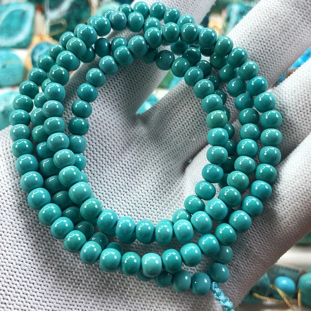 绿松石未镶嵌车挂