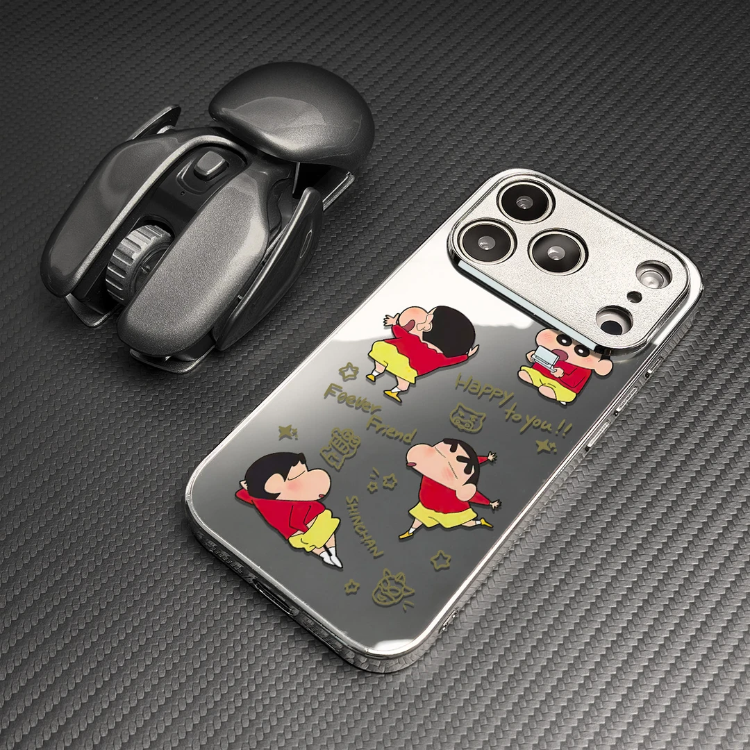 懒散小新适用苹果17promax手机壳iphone16pro新款高级感苹果15pro