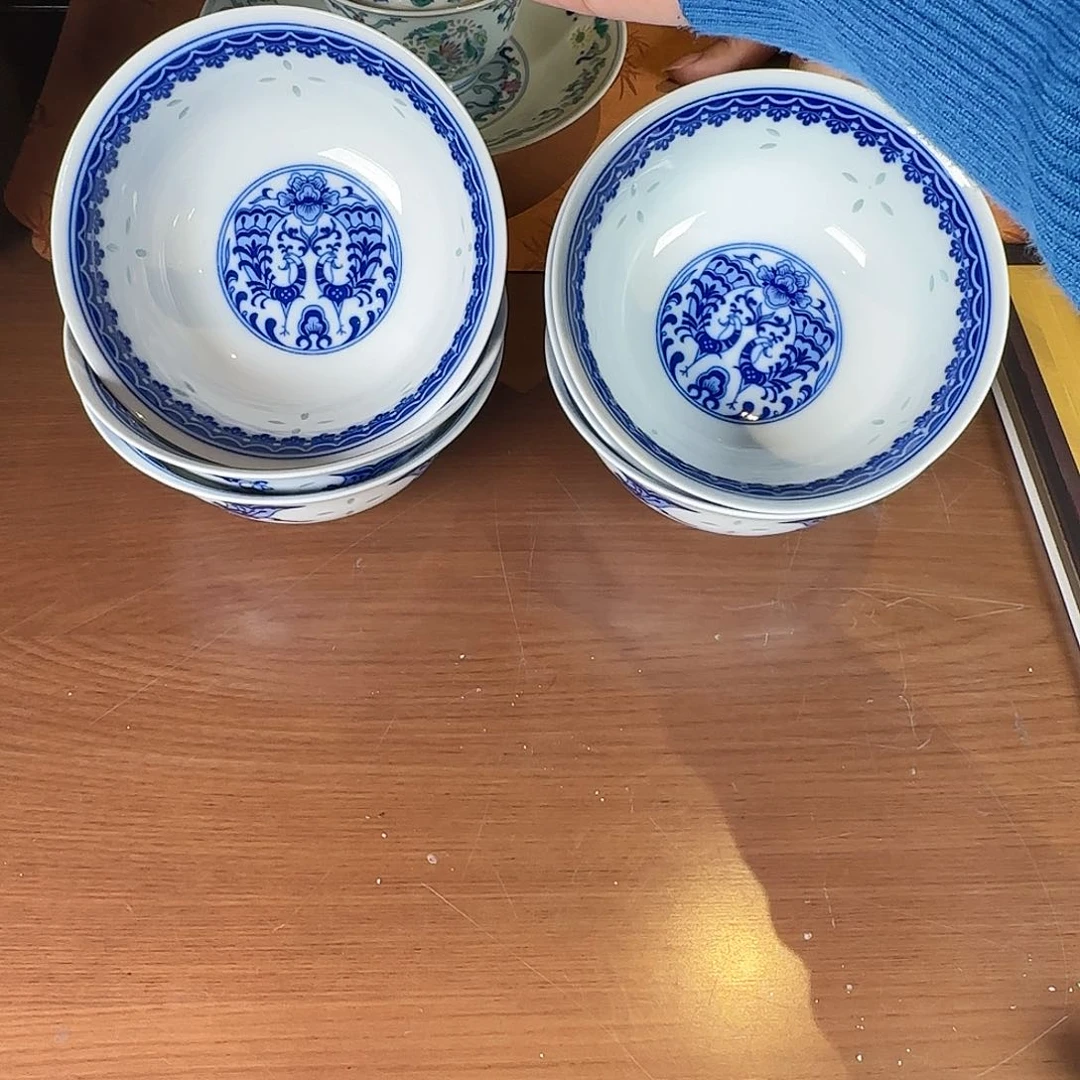 瓷片6只。