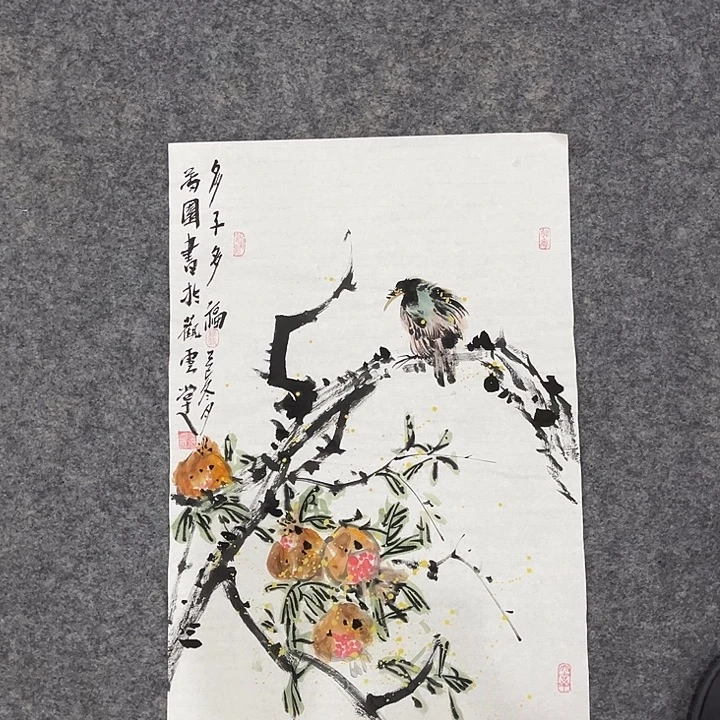 国画花鸟画作品欣赏