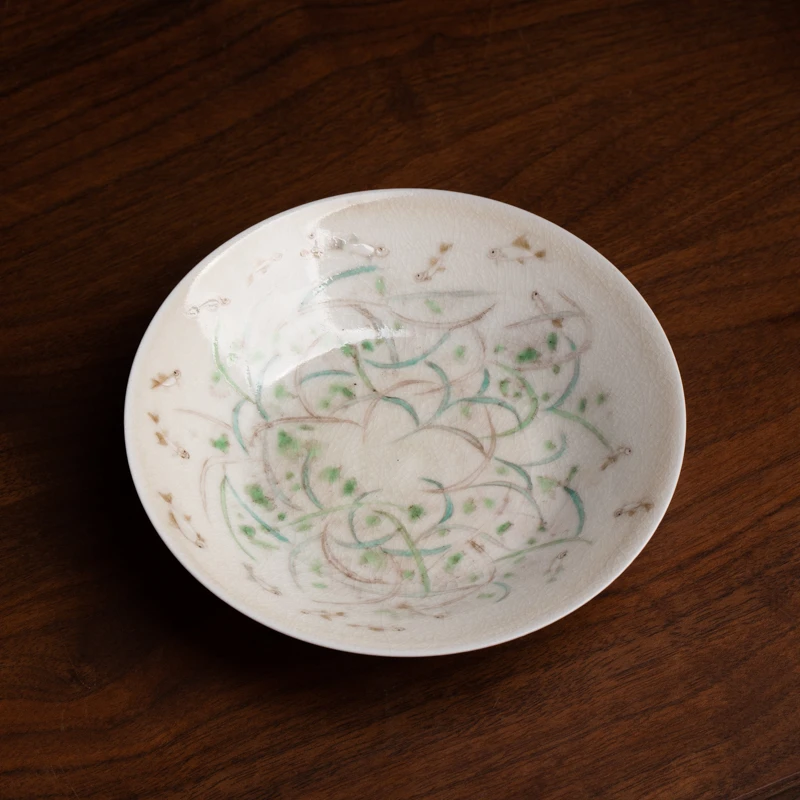 游鱼众悦小壶承 毛了