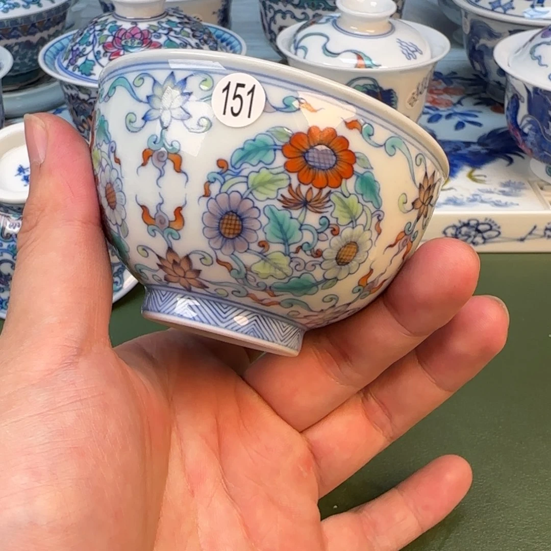 彦祖纯手工手绘茶具151