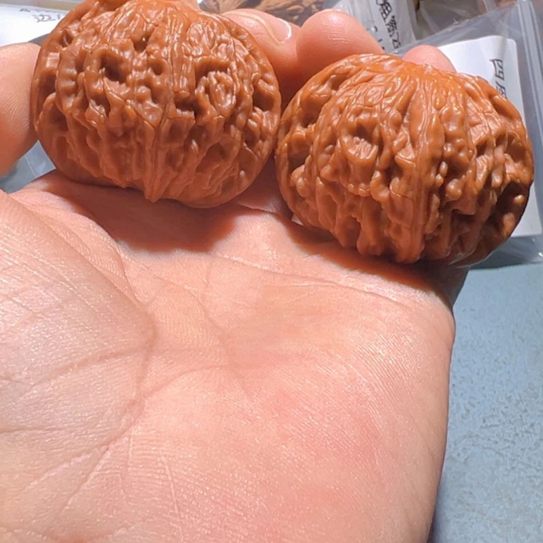 文玩核桃吊坠磨盘42