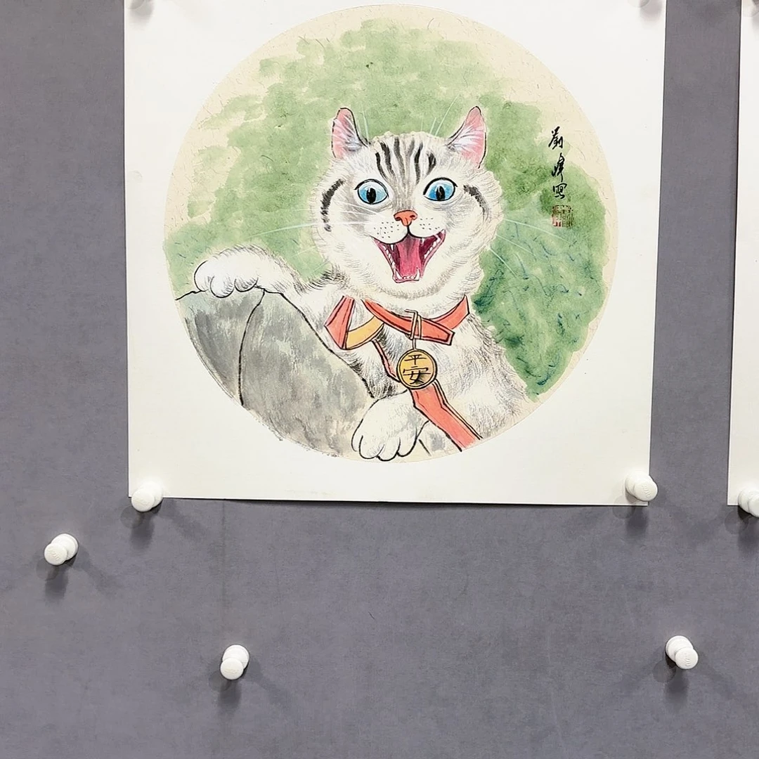 国画国画纯手绘作品请放心去藏