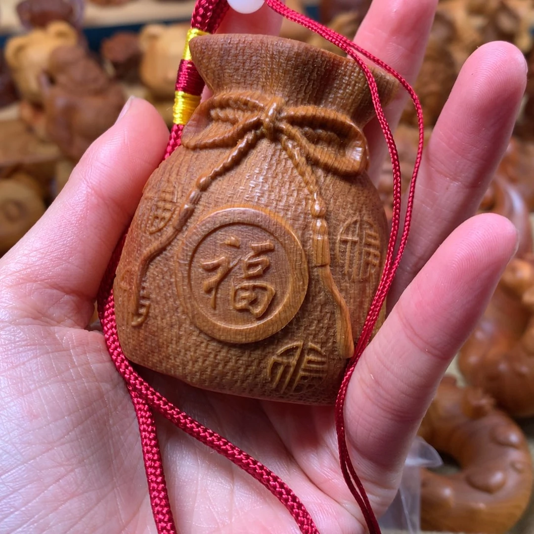 柏木（崖柏）拼**力福袋定制打孔不退不换