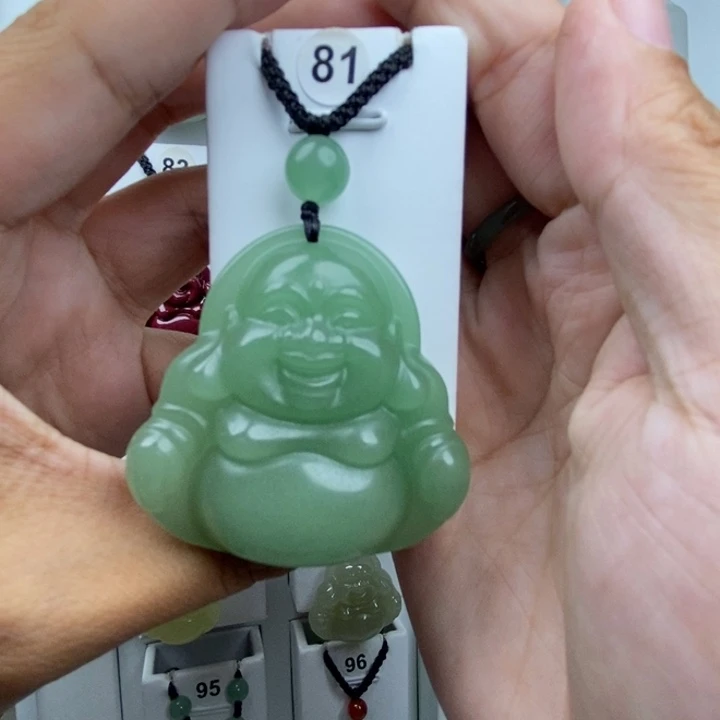 美***福颈饰未镶嵌石英质玉