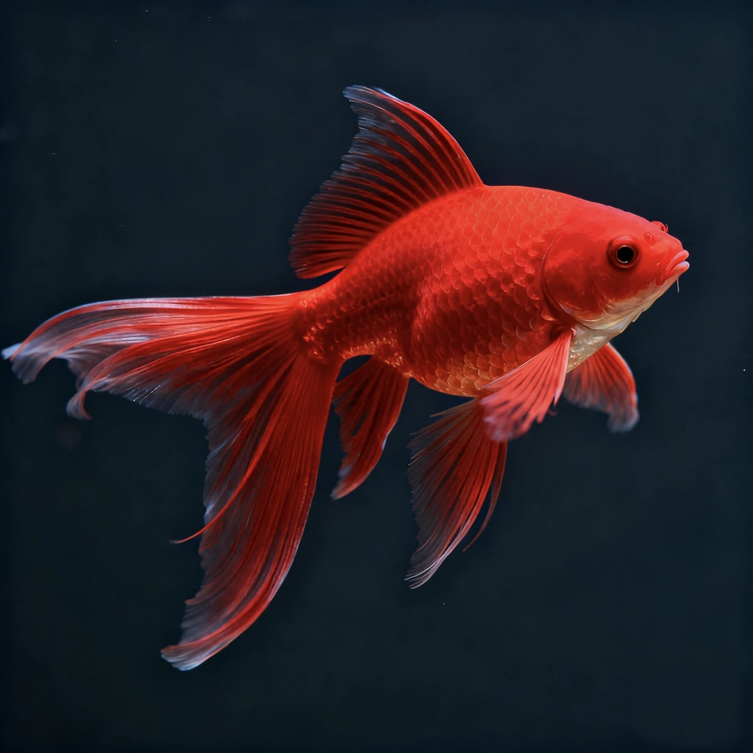 【红色10-15公分】红色短身球体红球红短蝴蝶鲤顺丰包邮赛级品质