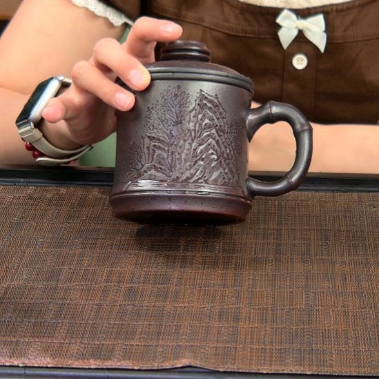 茶杯紫砂高货放漏