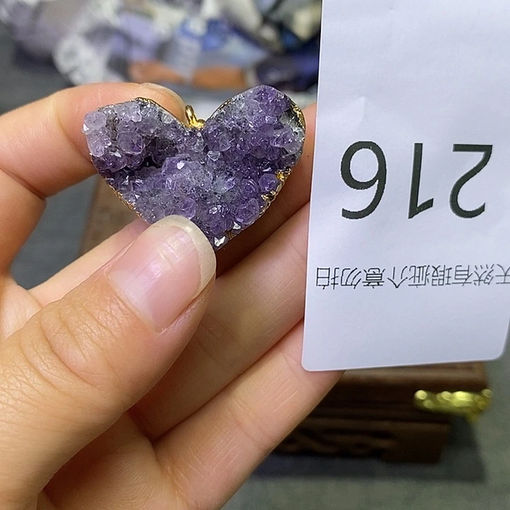 未镶嵌珠宝半成品紫晶