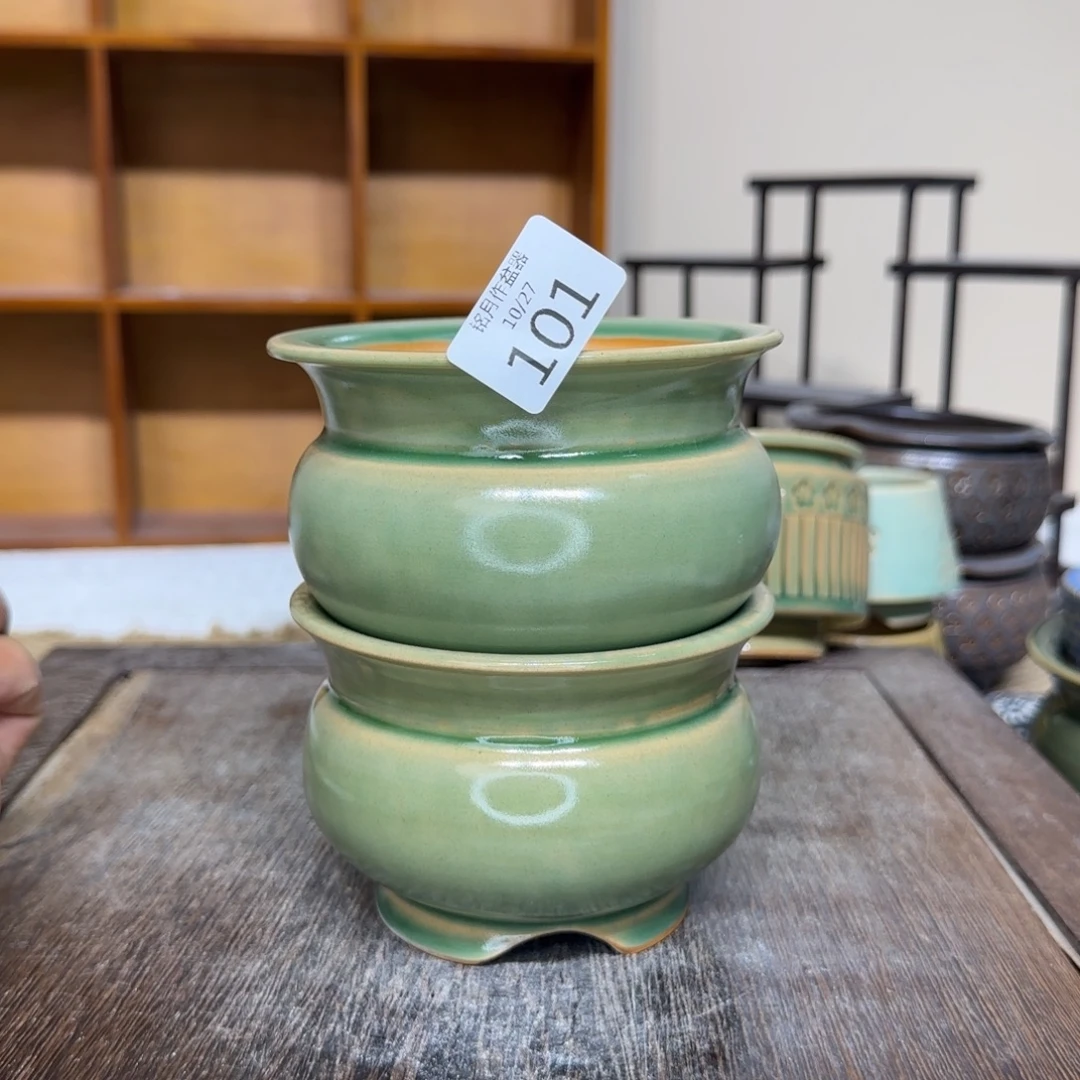手工花盆 0101 内口口径  9.cm