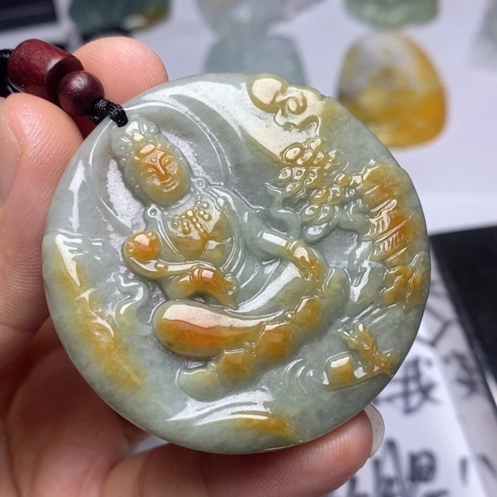 颈饰未镶嵌翡翠翡翠