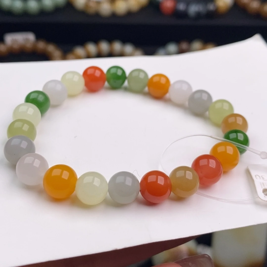 和田玉未镶嵌手串