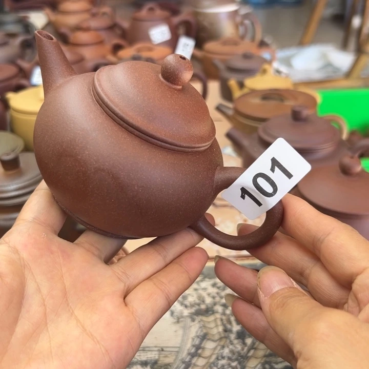 紫砂茶壶紫泥瑕疵200