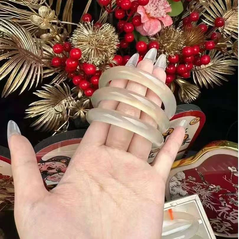 天然玉石玛瑙马料香槟金香槟月光（多样性发一）