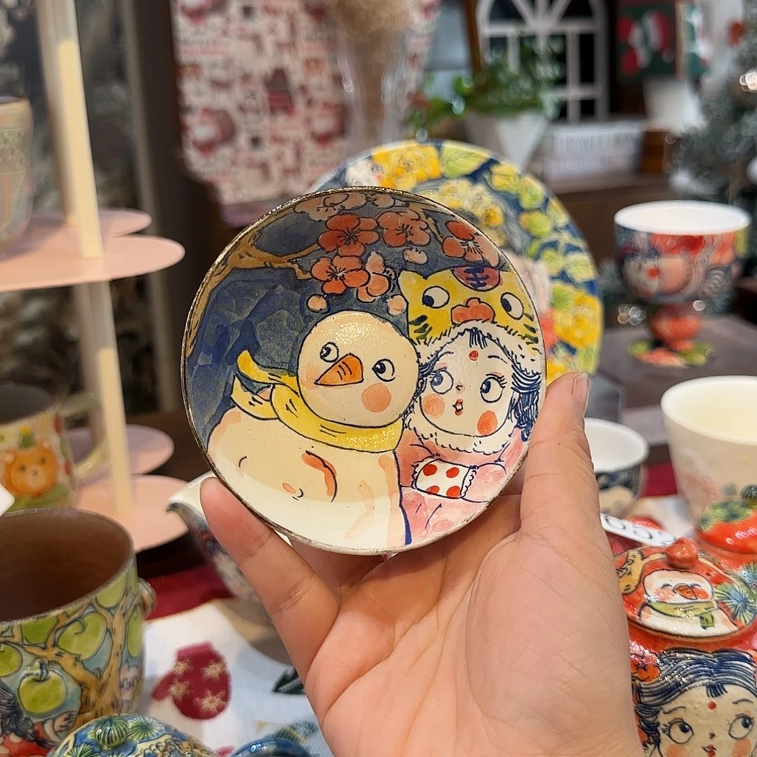 念***念预定同款画片普洱杯