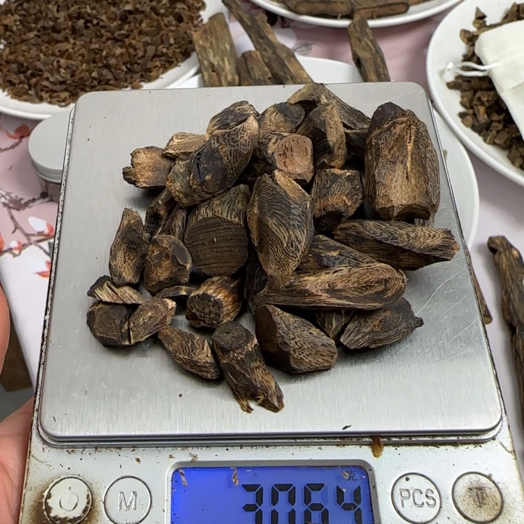 沉香木沉香碎屑X奇楠树丁30g