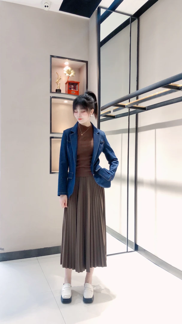 芝仪25春季牛仔外套51260233