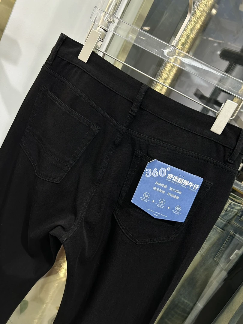 【撤柜男士黑牛高货】【360弹】高品质冰肤柔男士牛仔裤 18278(1038)