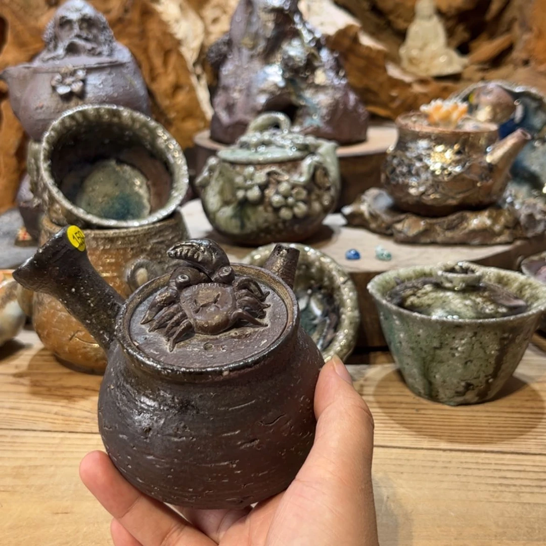 【闪购商品】柴烧手工茶具茶器