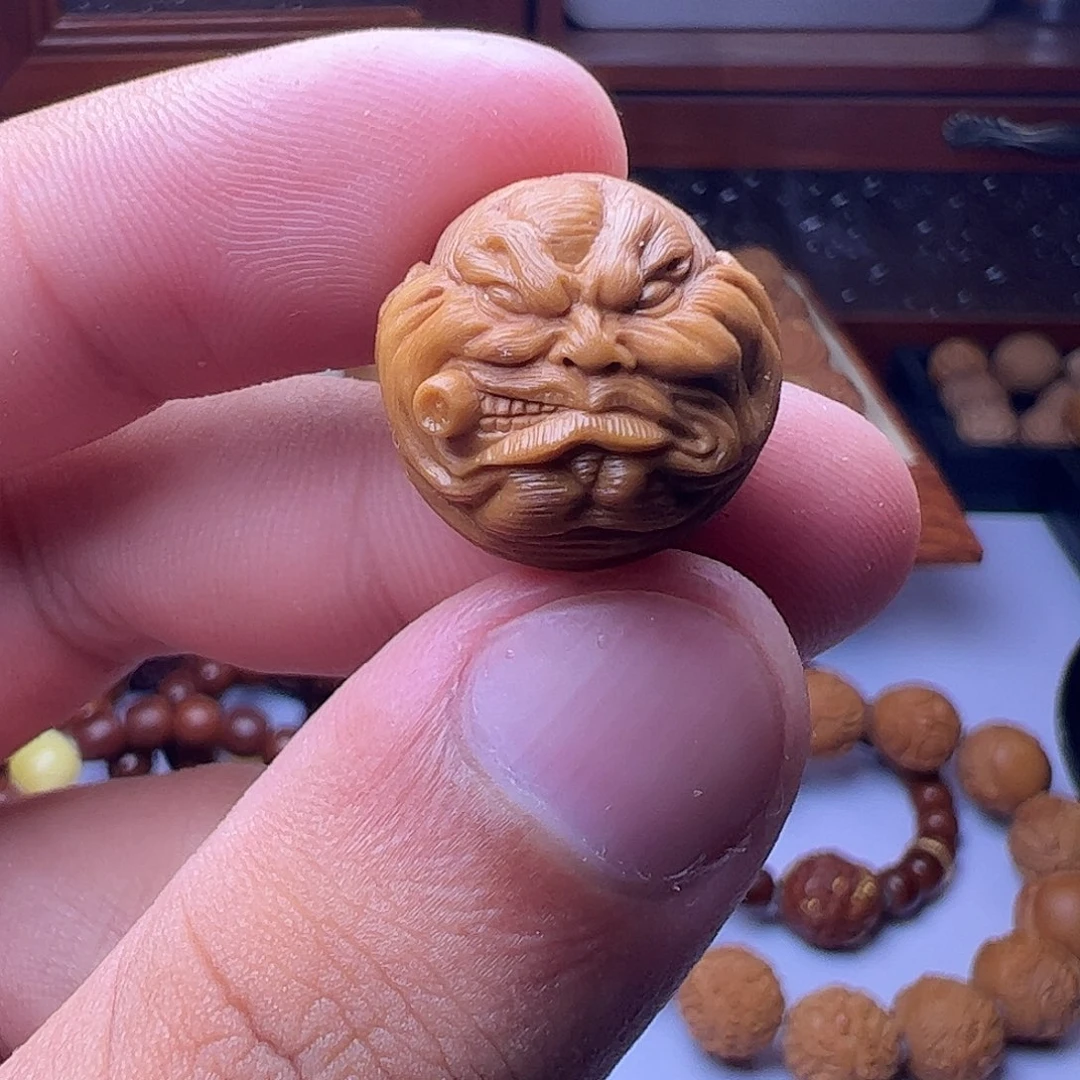 吊坠猴头核桃精修烟鬼