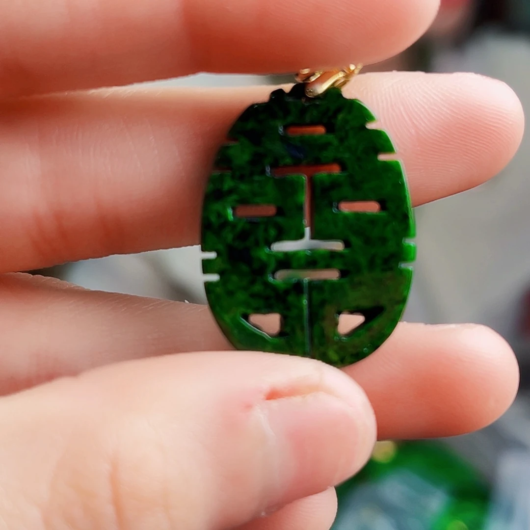 颈饰银S925镶嵌翡翠多样性
