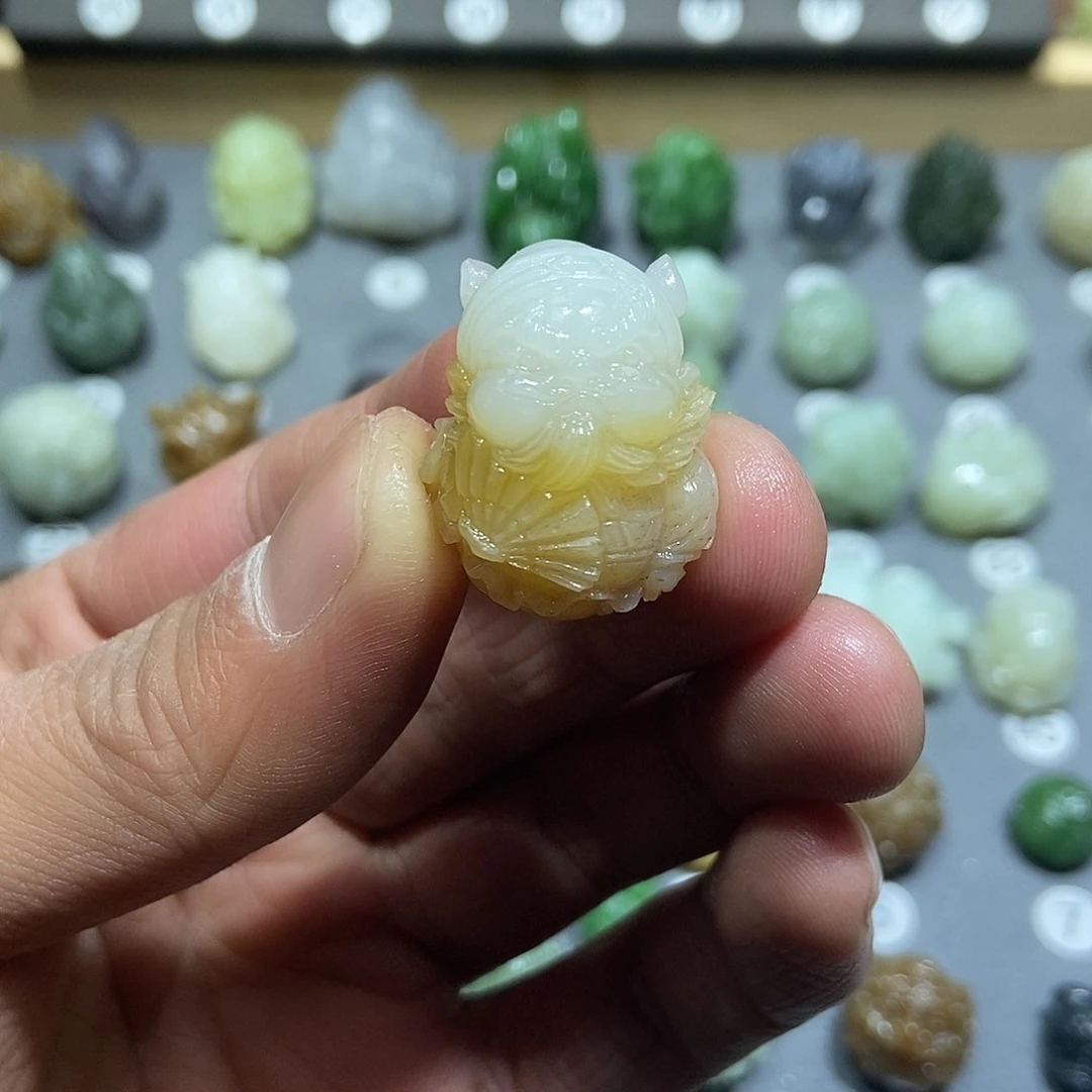 和田玉颈饰未镶嵌ㄘ****圈定制