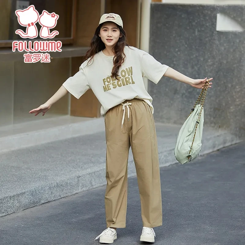 ①富罗迷女童夏装套装纯棉吸汗透气装新款夏季两件套FD4B9554T